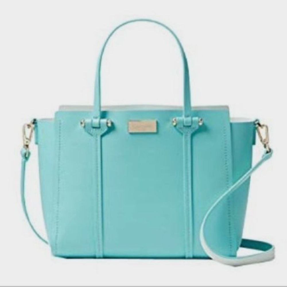 Kate Spade Arbour Hill Satchel in Tiffany Blue